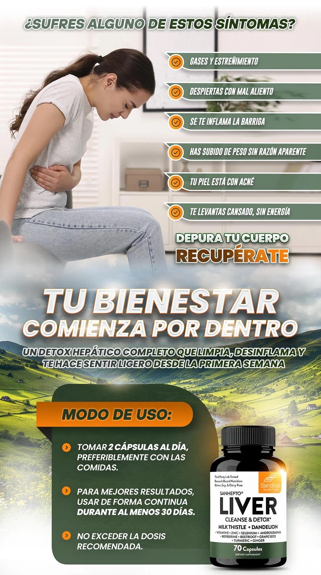 LIVER CLEANSE & DETOX (capsulas)