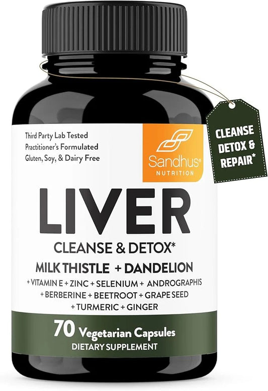 LIVER CLEANSE & DETOX (capsulas)
